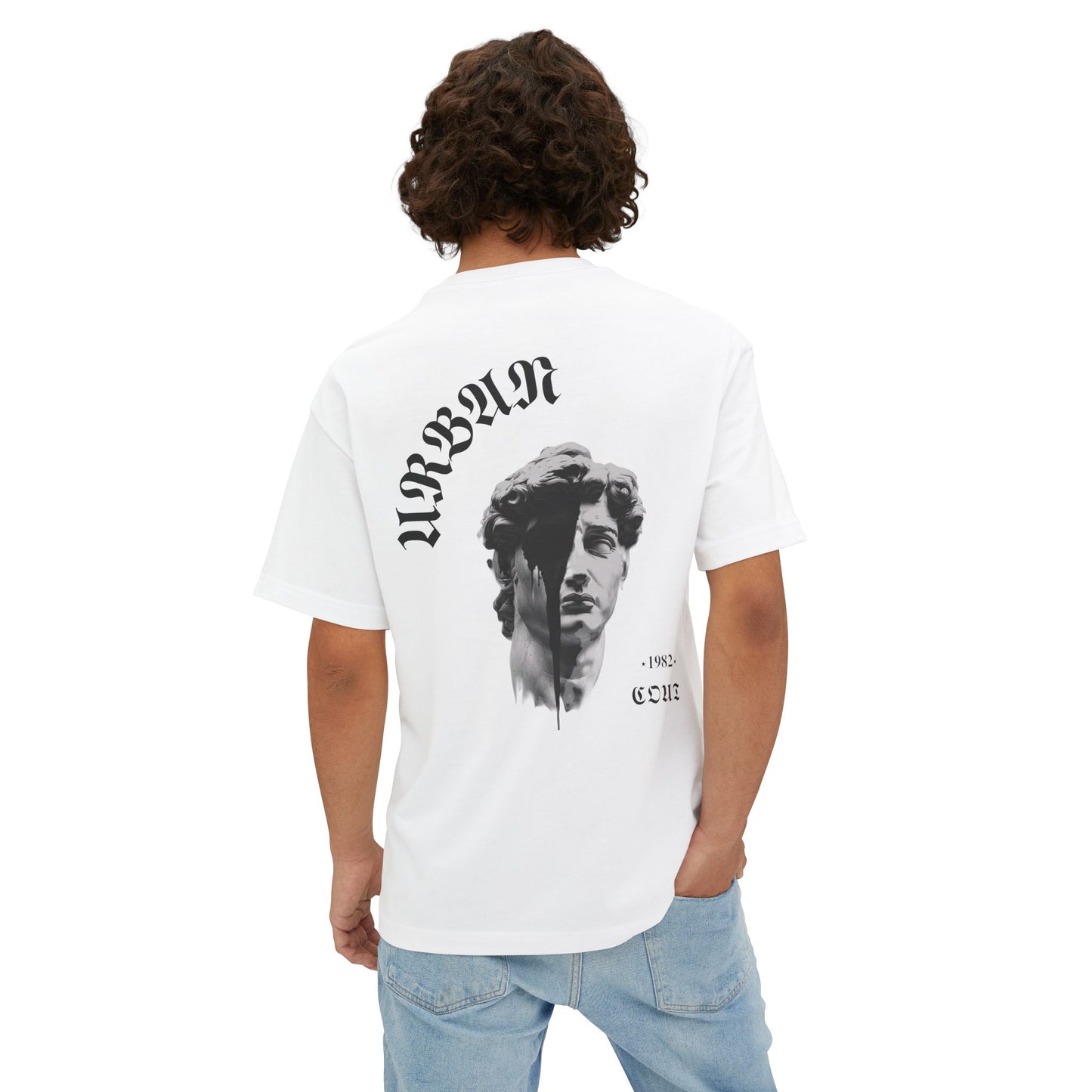 Camiseta Oversized Aesthetic 100% algodón, estampado [diseño único], Unisex
