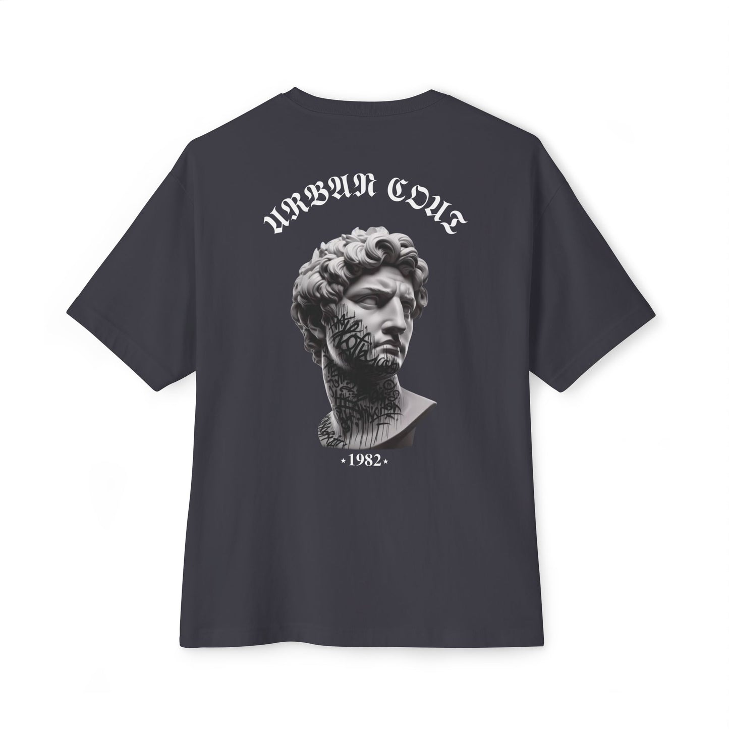 Camiseta Stylish Oversized 100% algodón, con estampado [diseño único], variedades de colores