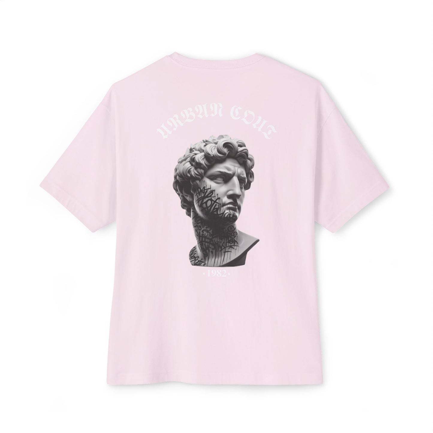 Camiseta Stylish Oversized 100% algodón, con estampado [diseño único], variedades de colores