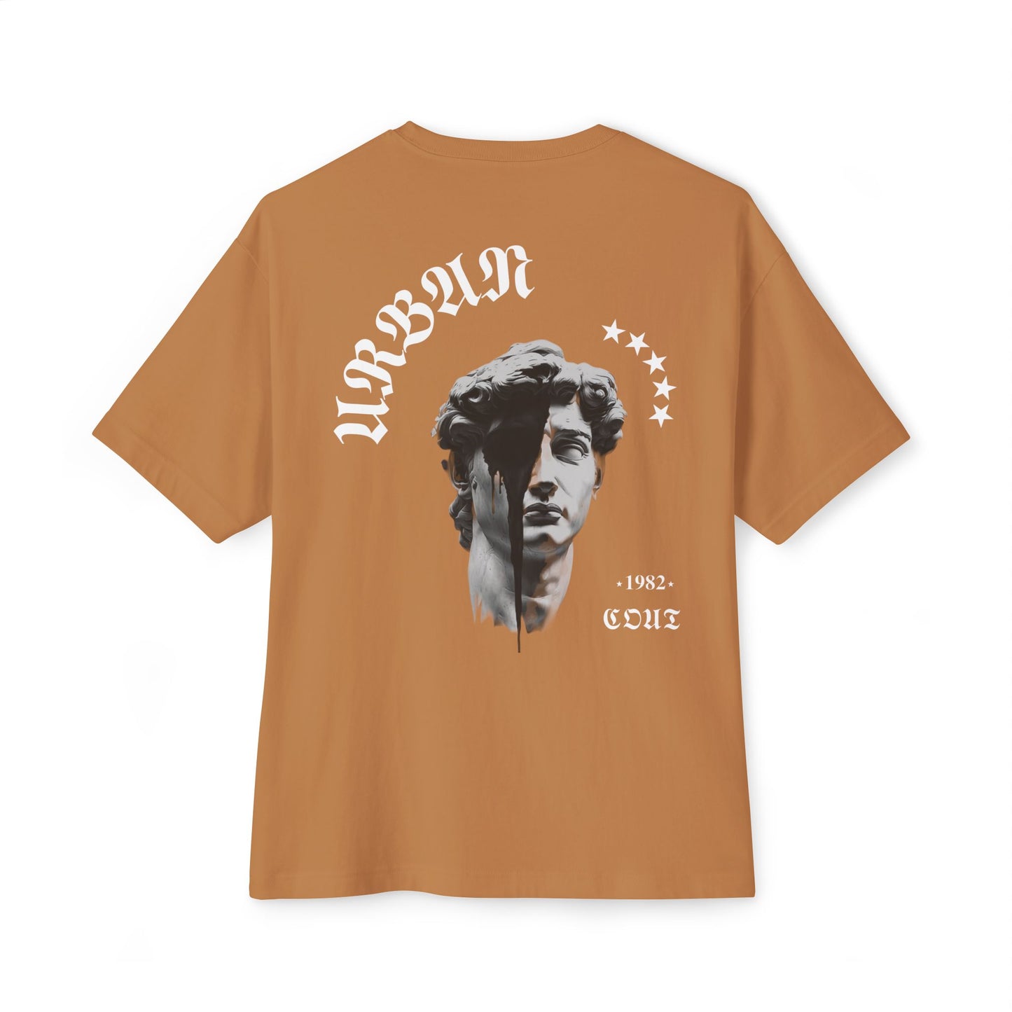 Camiseta Oversized Graphic 100% algodón, cuello redondo, con estampado [diseño unico]