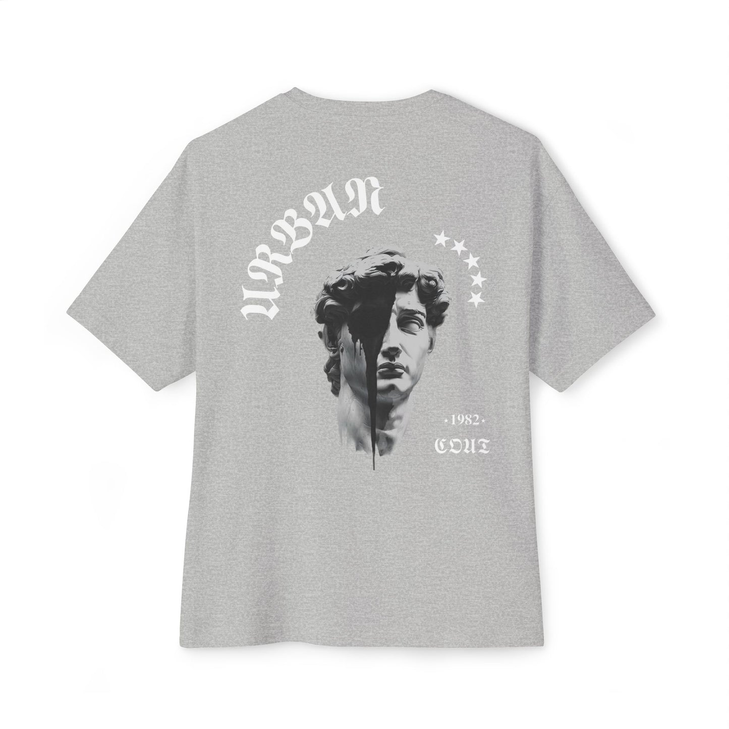 Camiseta Oversized Graphic 100% algodón, cuello redondo, con estampado [diseño unico]