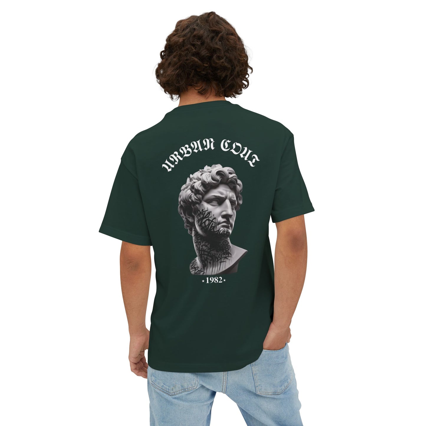 Camiseta Stylish Oversized 100% algodón, con estampado [diseño único], variedades de colores