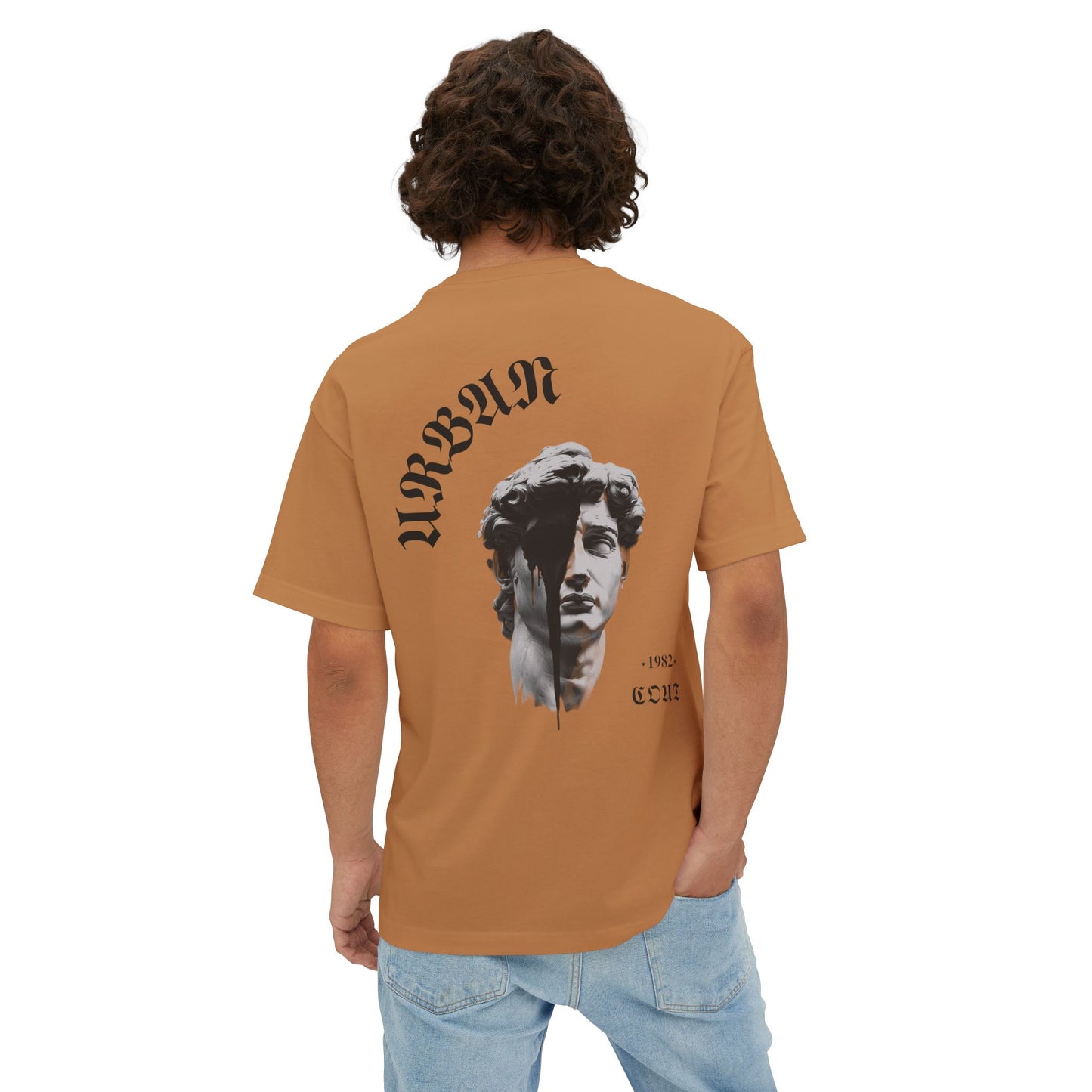 Camiseta Oversized Aesthetic 100% algodón, estampado [diseño único], Unisex