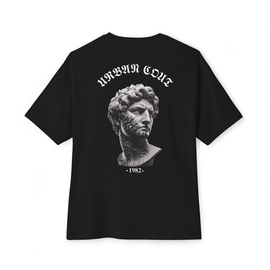 Camiseta Stylish Oversized 100% algodón, con estampado [diseño único], variedades de colores