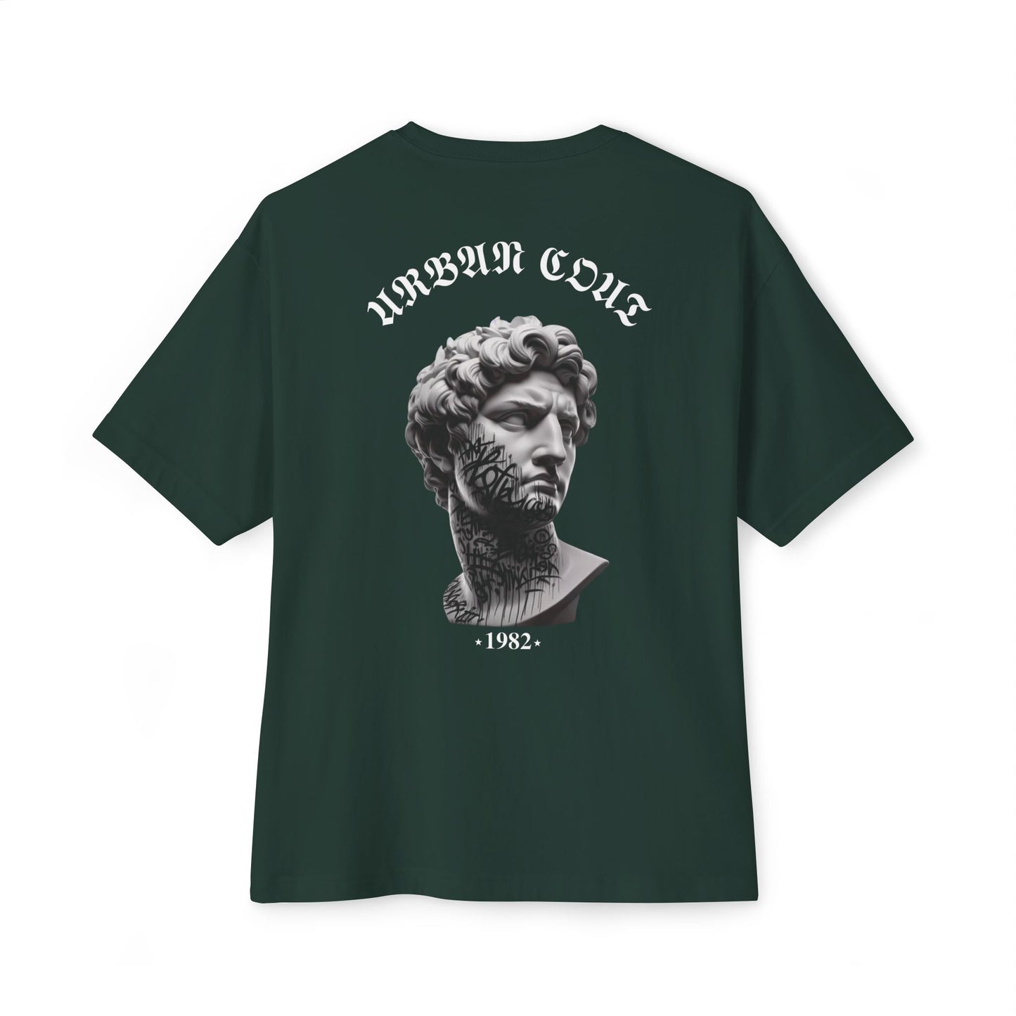 Camiseta Stylish Oversized 100% algodón, con estampado [diseño único], variedades de colores
