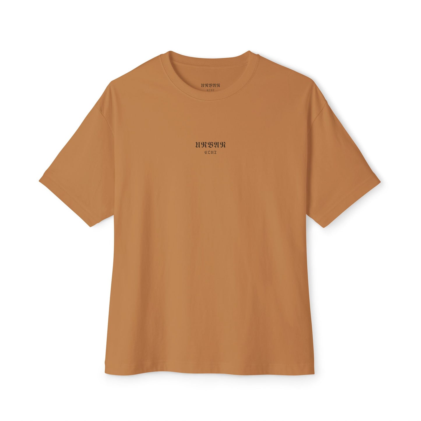 Camiseta Oversized 100% algodón con estampado [diseño único], cuello redondo, variedad de colores