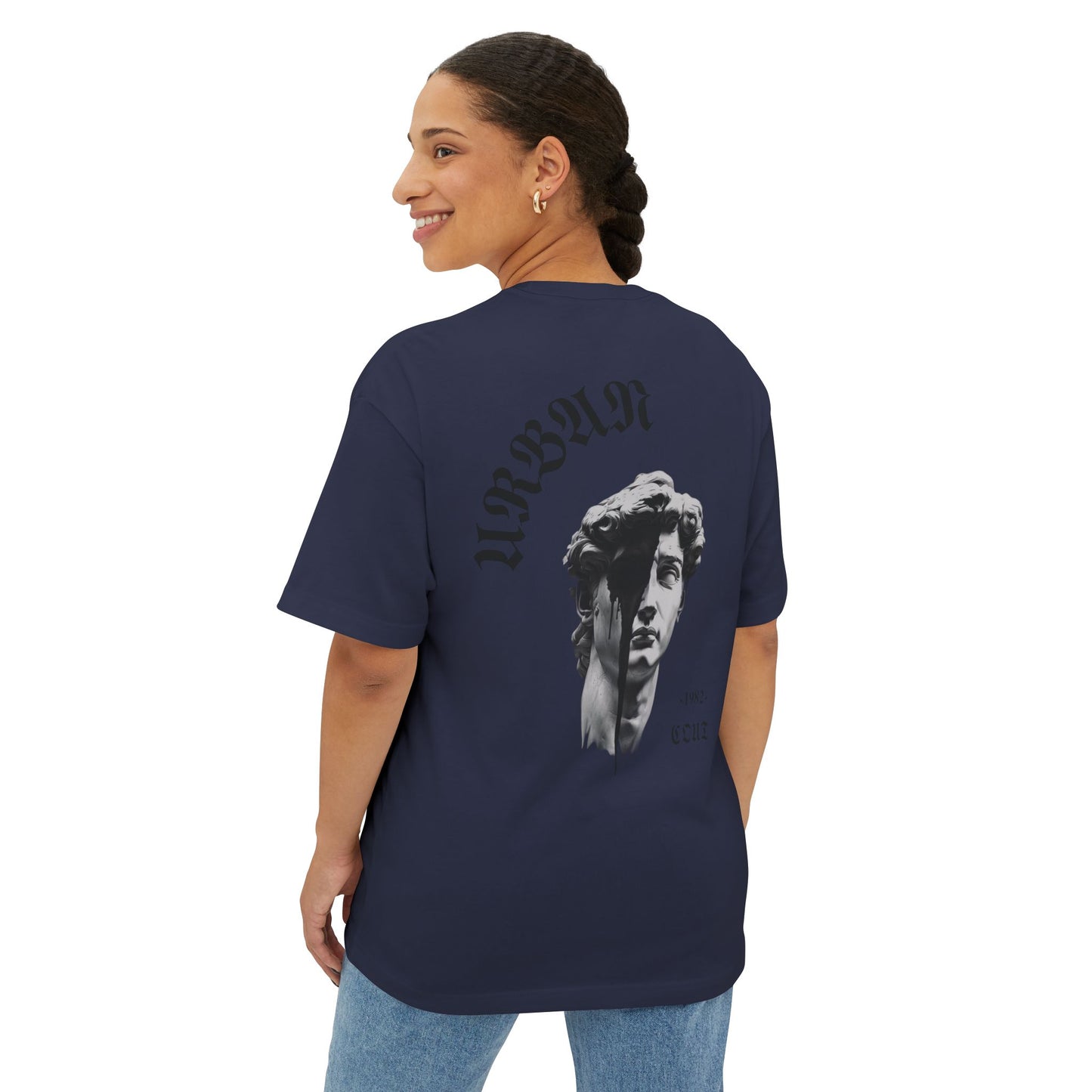 Camiseta Oversized Aesthetic 100% algodón, estampado [diseño único], Unisex