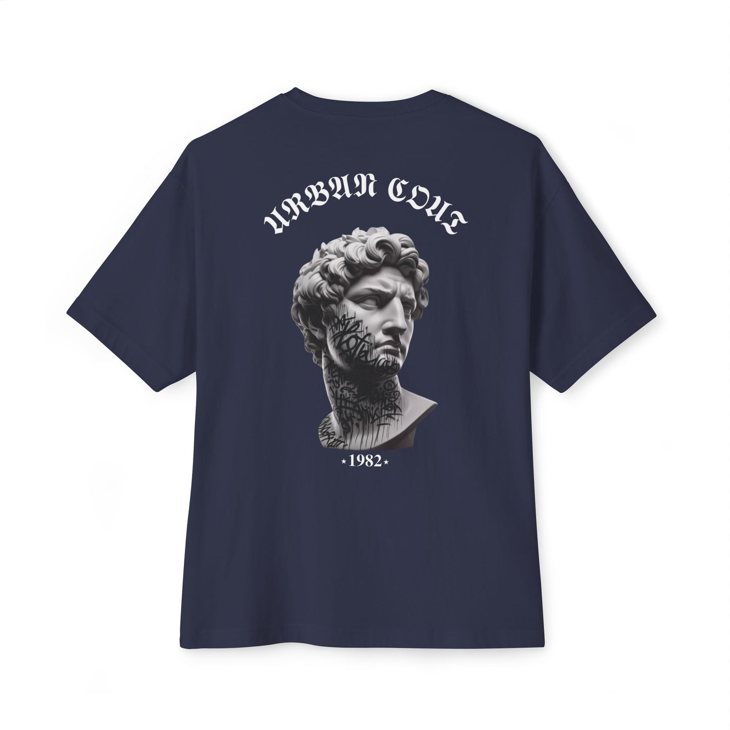Camiseta Stylish Oversized 100% algodón, con estampado [diseño único], variedades de colores