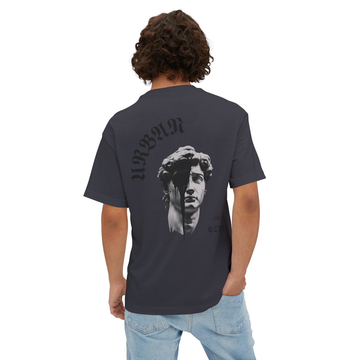 Camiseta Oversized Aesthetic 100% algodón, estampado [diseño único], Unisex