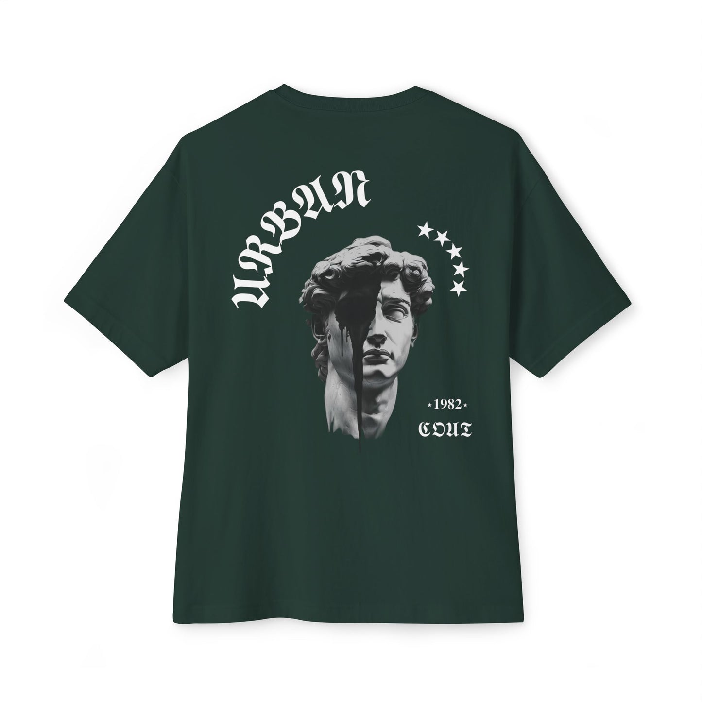 Camiseta Oversized Graphic 100% algodón, cuello redondo, con estampado [diseño unico]