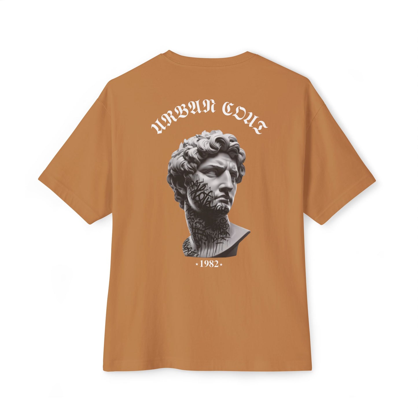 Camiseta Stylish Oversized 100% algodón, con estampado [diseño único], variedades de colores