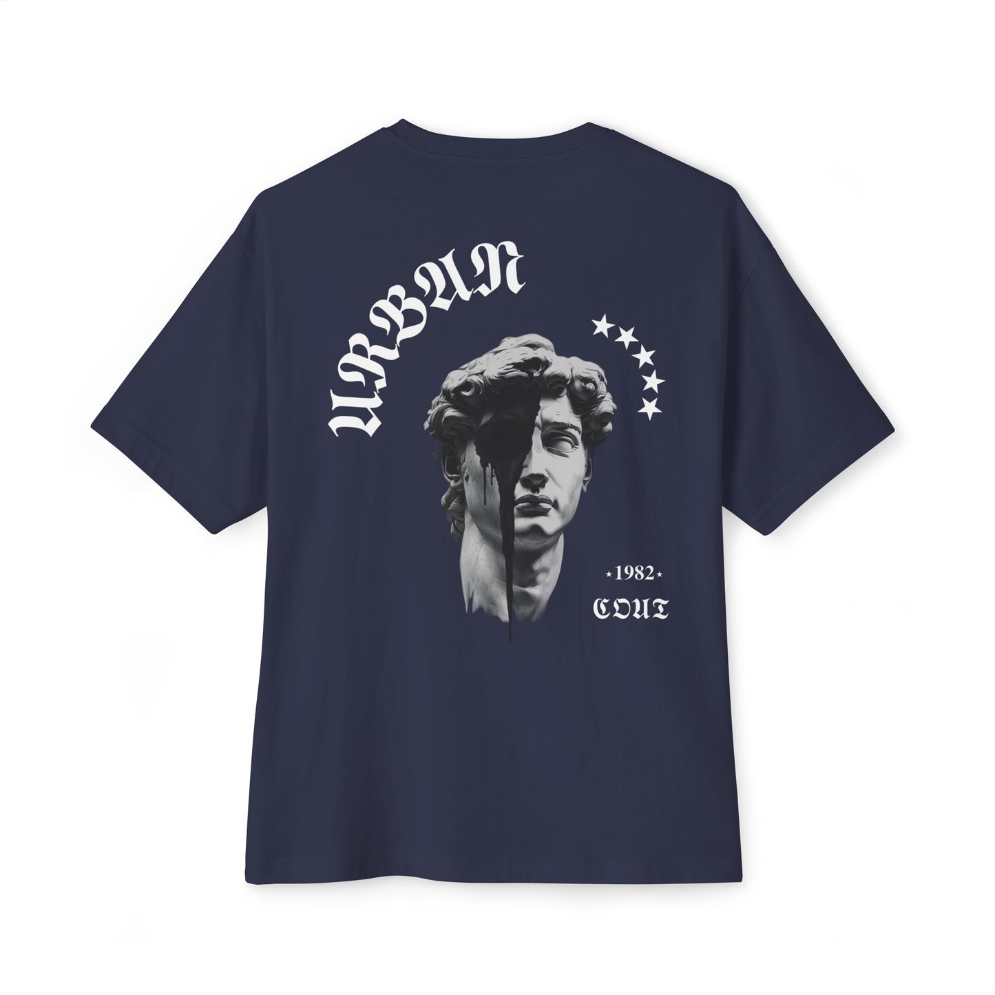 Camiseta Oversized Graphic 100% algodón, cuello redondo, con estampado [diseño unico]