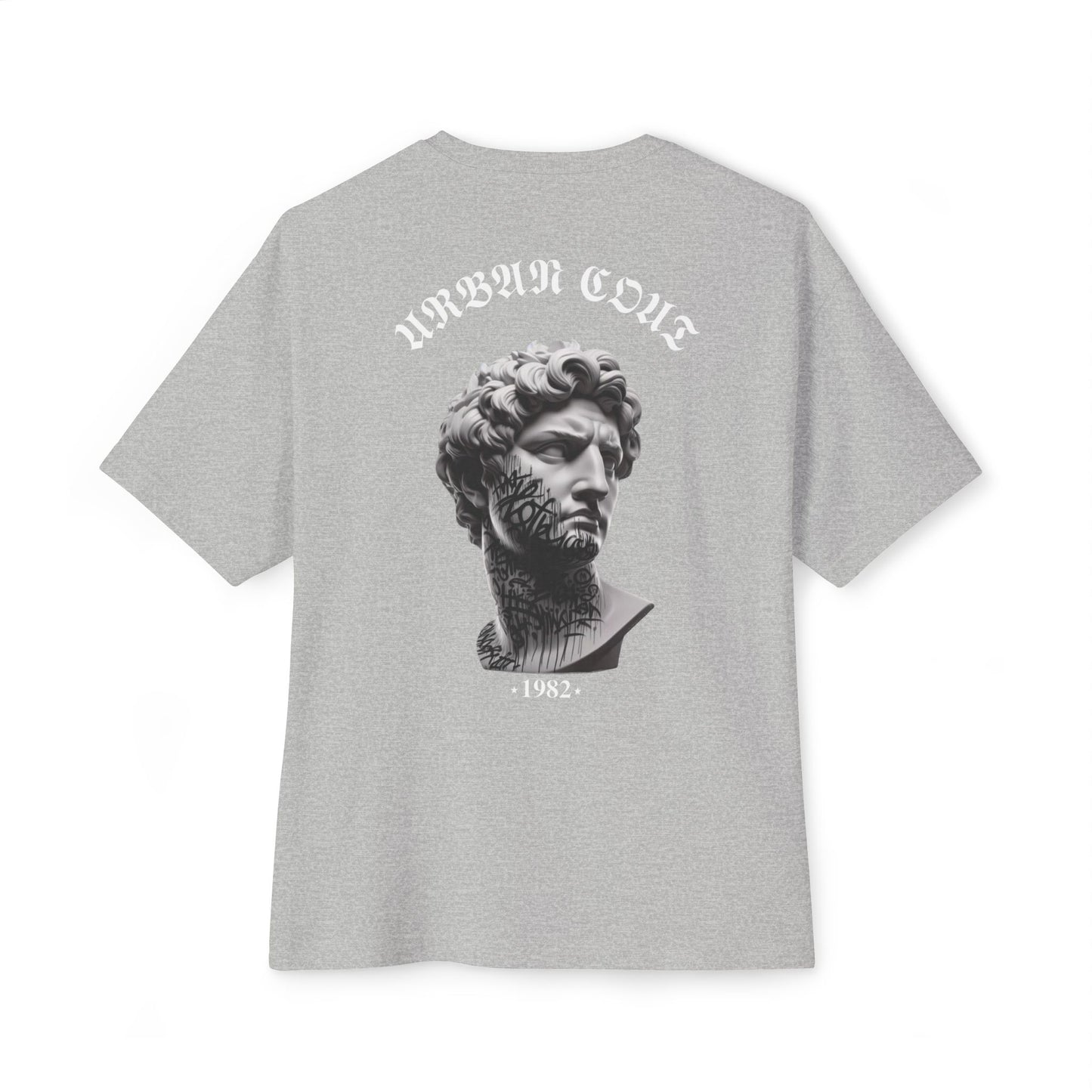 Camiseta Stylish Oversized 100% algodón, con estampado [diseño único], variedades de colores