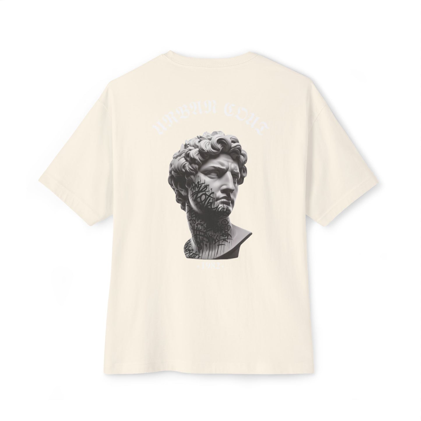 Camiseta Stylish Oversized 100% algodón, con estampado [diseño único], variedades de colores