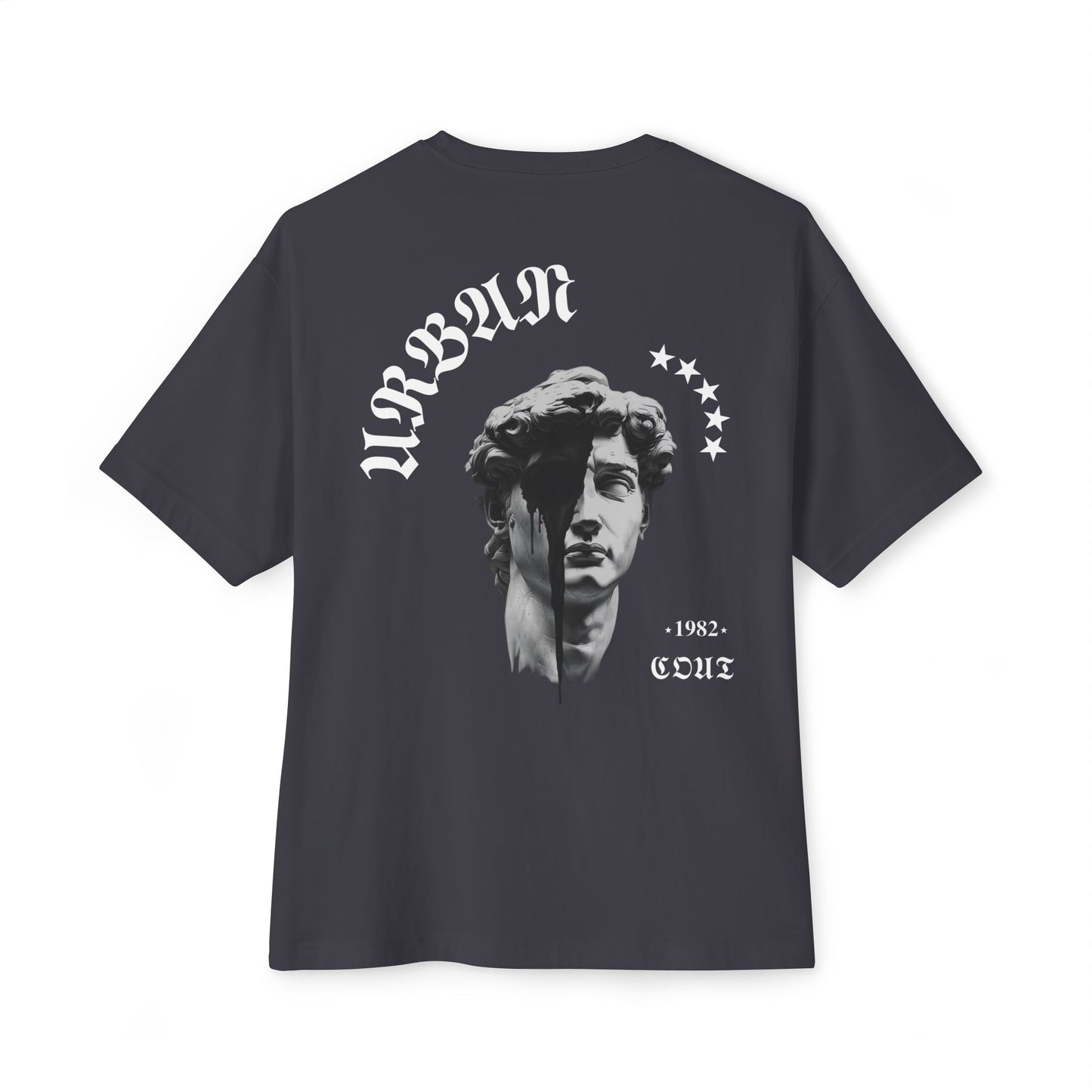 Camiseta Oversized Graphic 100% algodón, cuello redondo, con estampado [diseño unico]