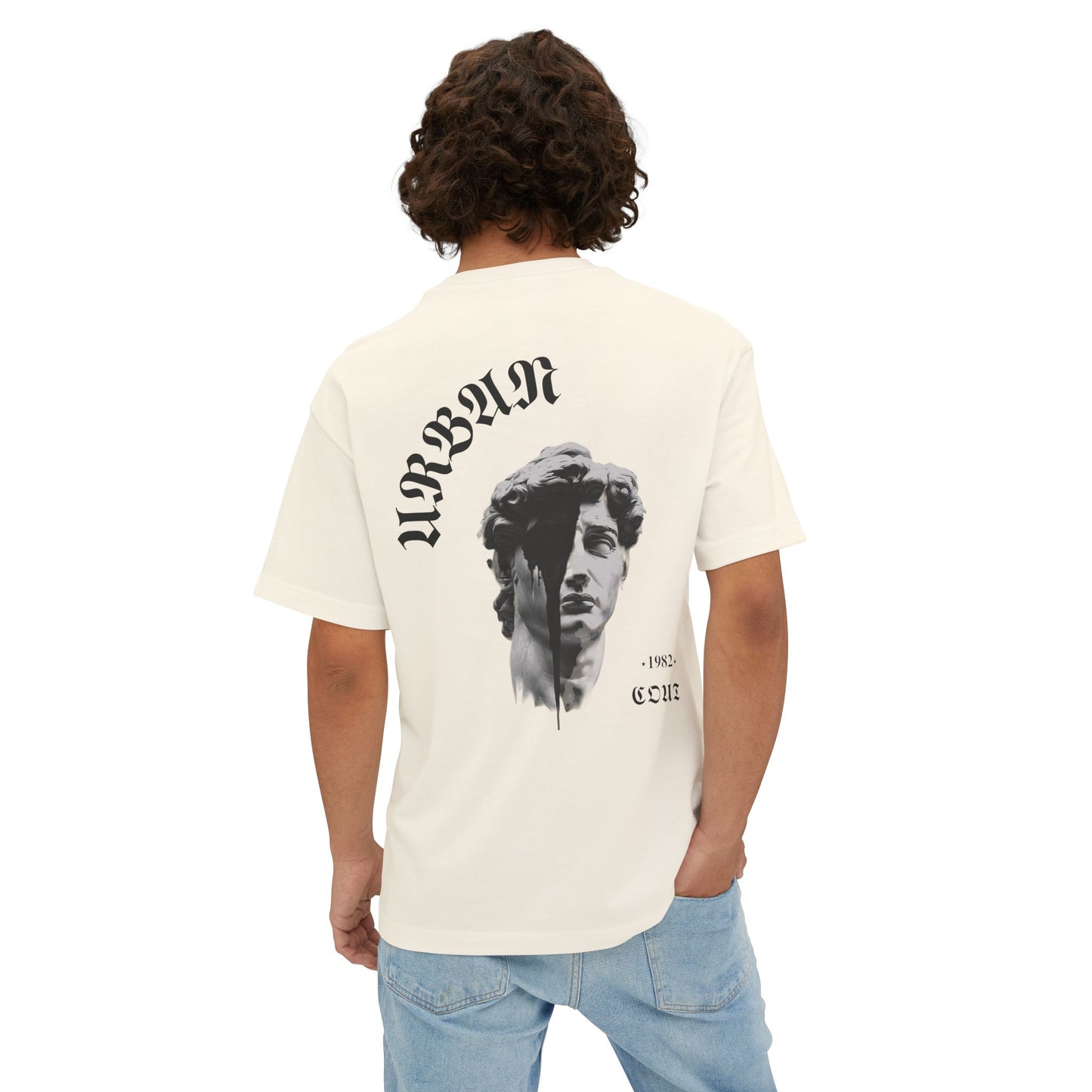 Camiseta Oversized Aesthetic 100% algodón, estampado [diseño único], Unisex