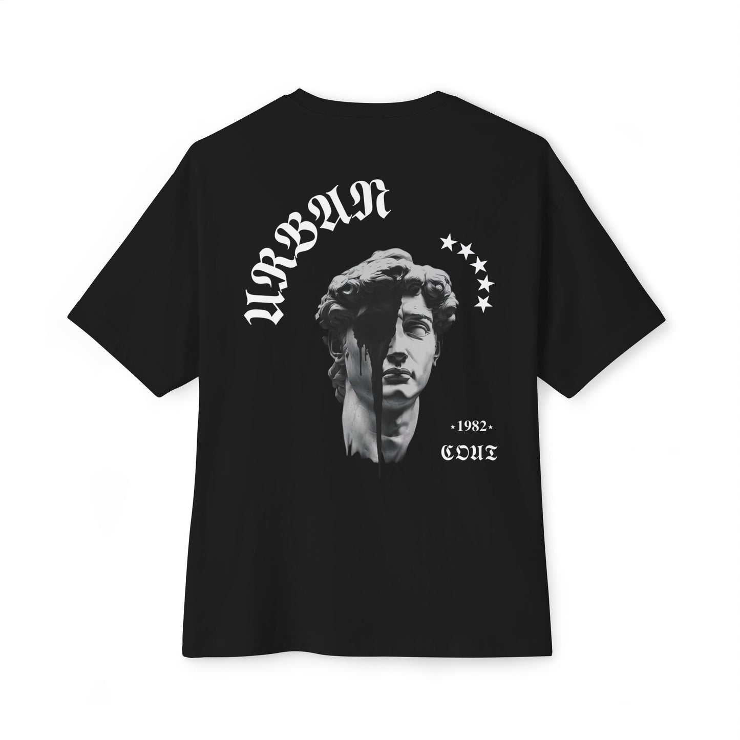 Camiseta Oversized Graphic 100% algodón, cuello redondo, con estampado [diseño unico]